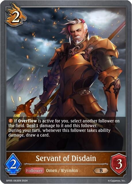 Servant of Disdain (BP05-063EN) [BP05]