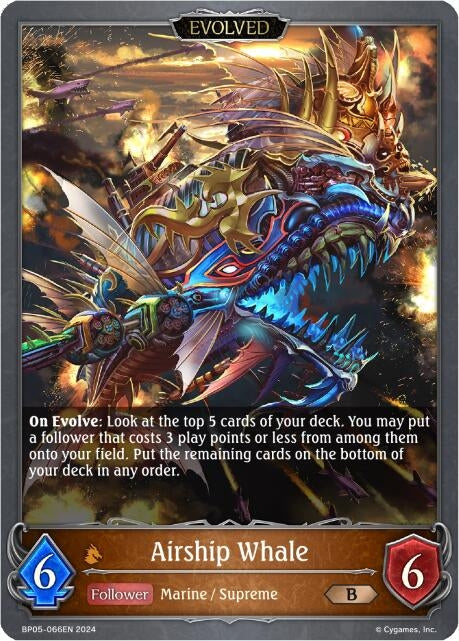 Airship Whale Evolved (BP05-066EN) [BP05]