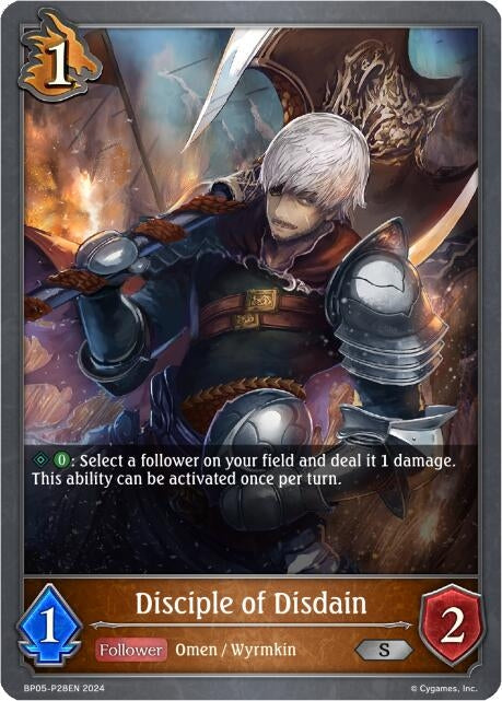 Disciple of Disdain P28 Foil (BP05-P28EN) [BP05]