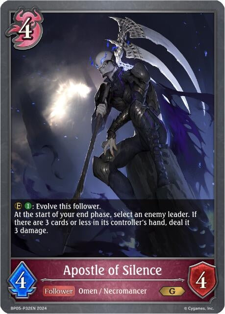 Apostle of Silence P32EN Foil (BP05-P32EN) [BP05]