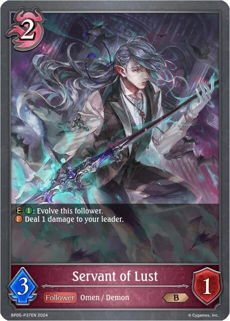 Servant of Lust P37EN Foil (BP05-P37EN) [BP05]