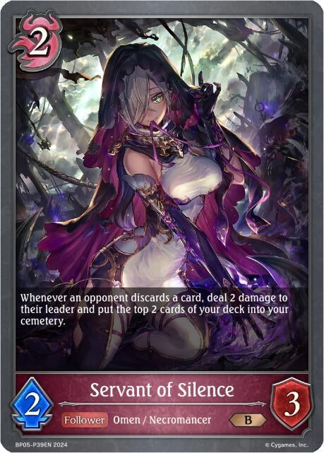 Servant of Silence P39EN Foil (BP05-P39EN) [BP05]