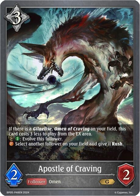 Apostle of Craving Foil (BP05-P48EN) [BP05]