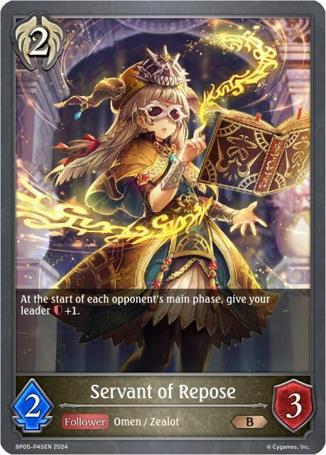 Servant of Repose P45 Foil (BP05-P45EN) [BP05]