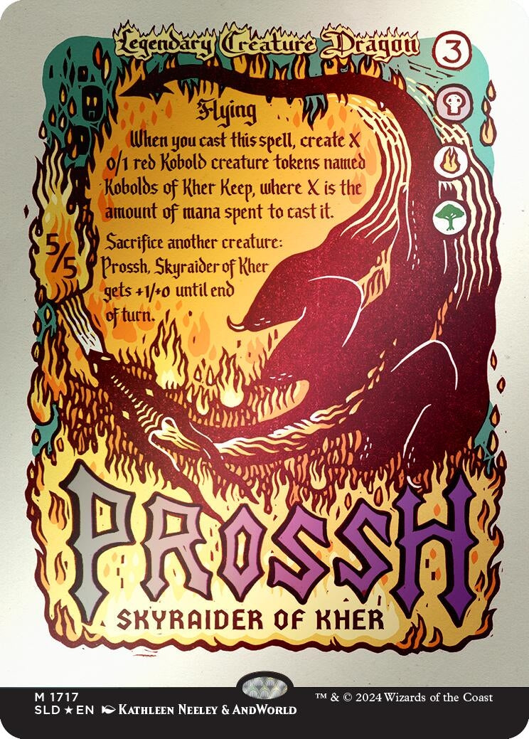 Prossh Skyraider of Kher Rainbow Foil (1717) [SLD]