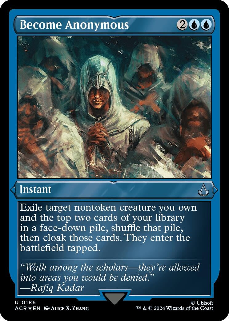 Become Anonymous Foil Etched (186) [ACR]