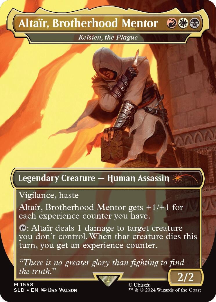 Altair Brotherhood Mentor Kelsien the Plague (1558) [SLD]