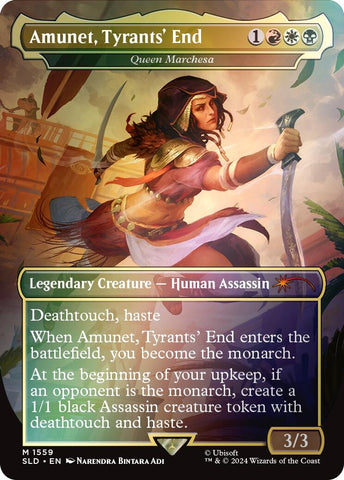 Amunet Tyrants End Queen Marchesa Rainbow Foil (1559) [SLD]