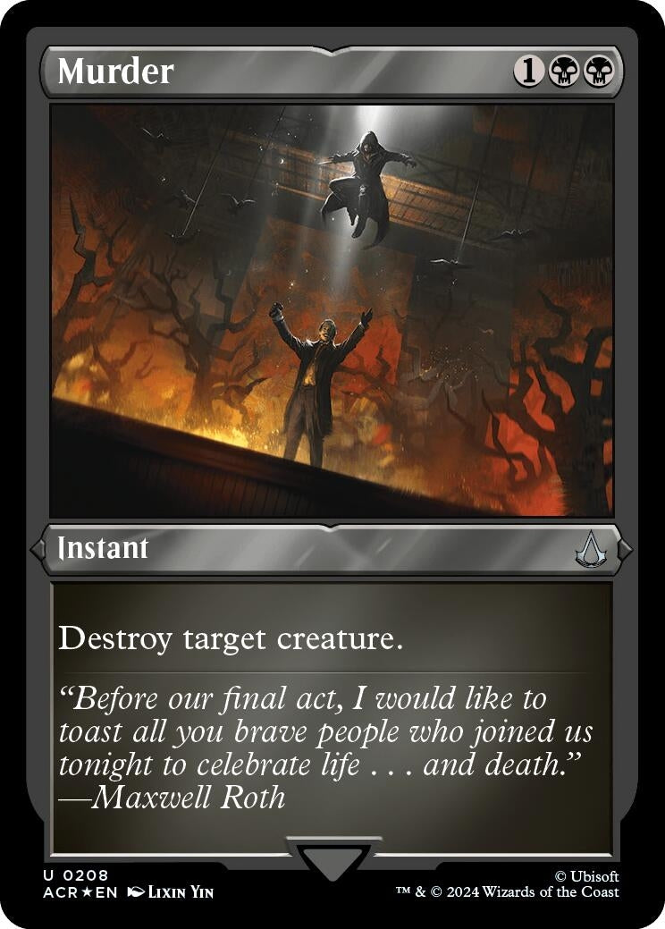 Murder Foil Etched (208) [ACR]
