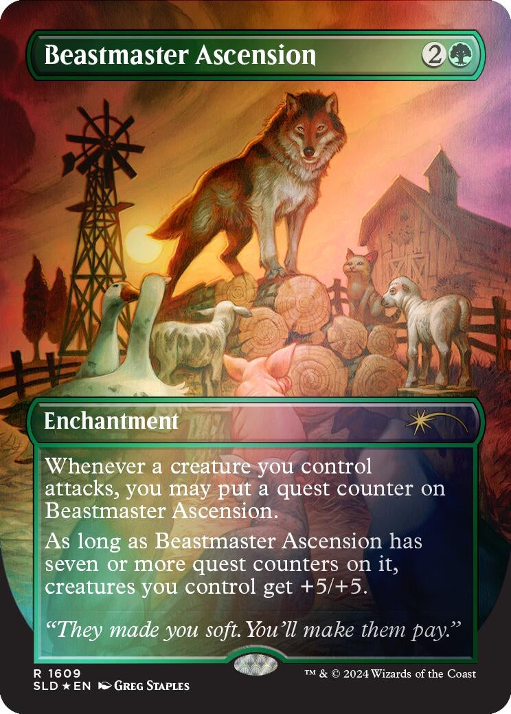 Beastmaster Ascension Rainbow Foil (1609) [SLD]