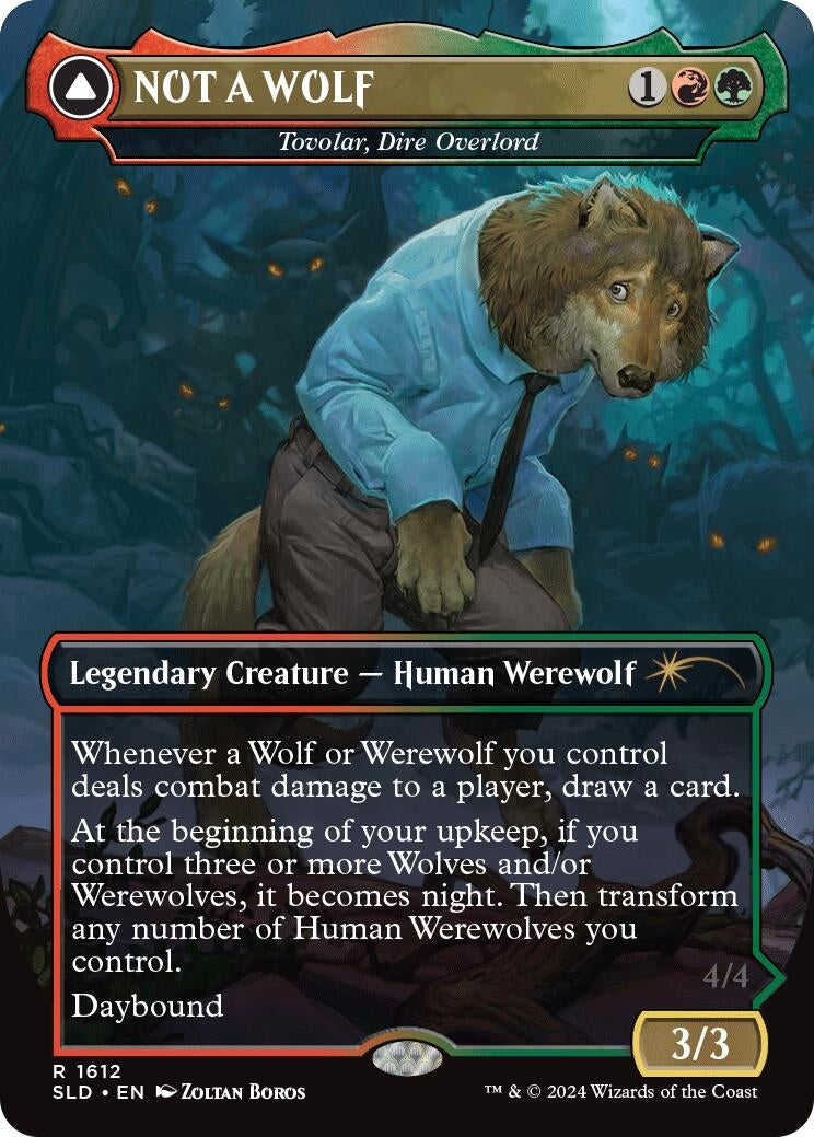 NOT A WOLF Tovolar Dire Overlord (1612) [SLD]