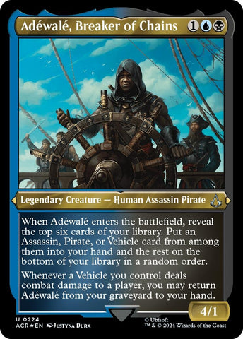 Adewale Breaker of Chains Foil Etched (224) [ACR]