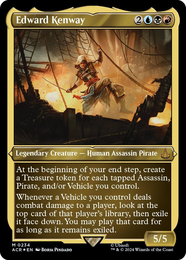 Edward Kenway Foil Etched (234) [ACR]