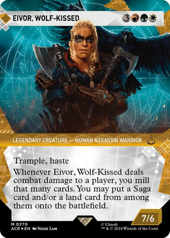 Eivor Wolf Kissed Showcase Textured Foil (270) [ACR]
