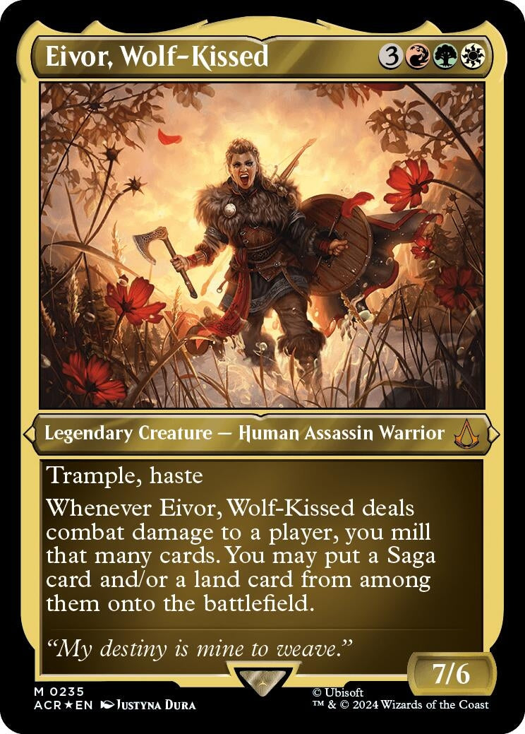 Eivor Wolf Kissed Foil Etched (235) [ACR]