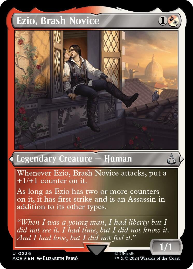Ezio Brash Novice Foil Etched (236) [ACR]