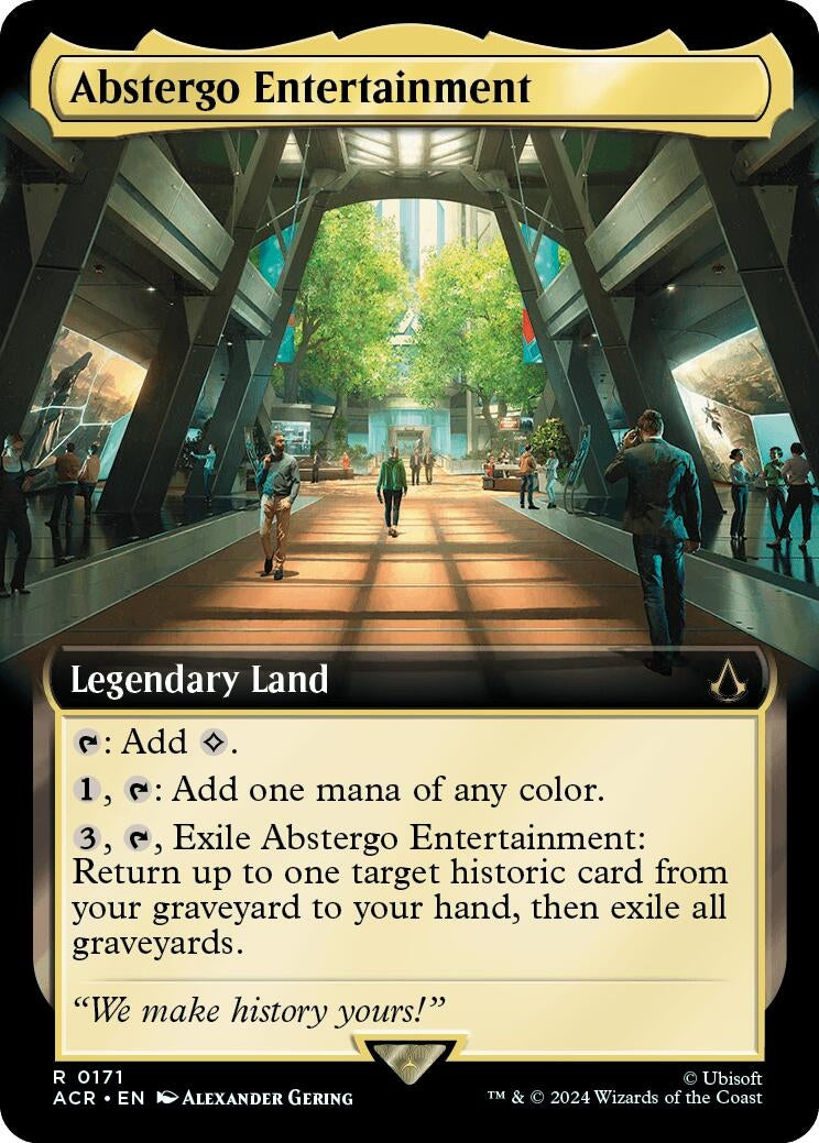 Abstergo Entertainment Extended Art (171) [ACR]
