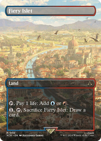 Fiery Islet Borderless (112) [ACR]