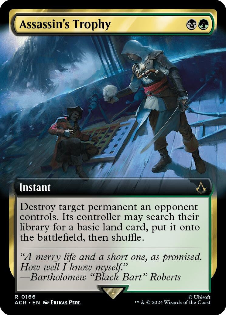 Assassins Trophy Extended Art (166) [ACR]
