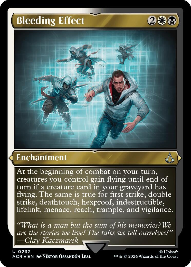 Bleeding Effect Foil Etched (232) [ACR]