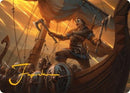 Eivor Battle Ready Art Card Gold Stamped Signature (18) [ASACR]