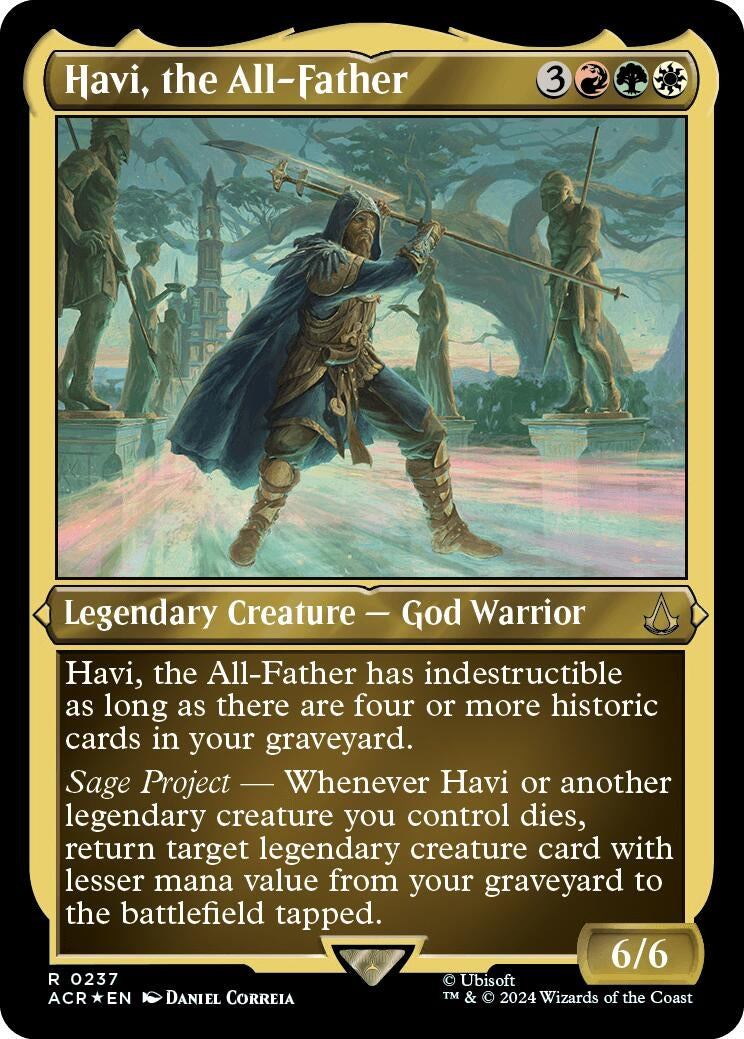 Havi the All Father Foil Etched (237) [ACR]