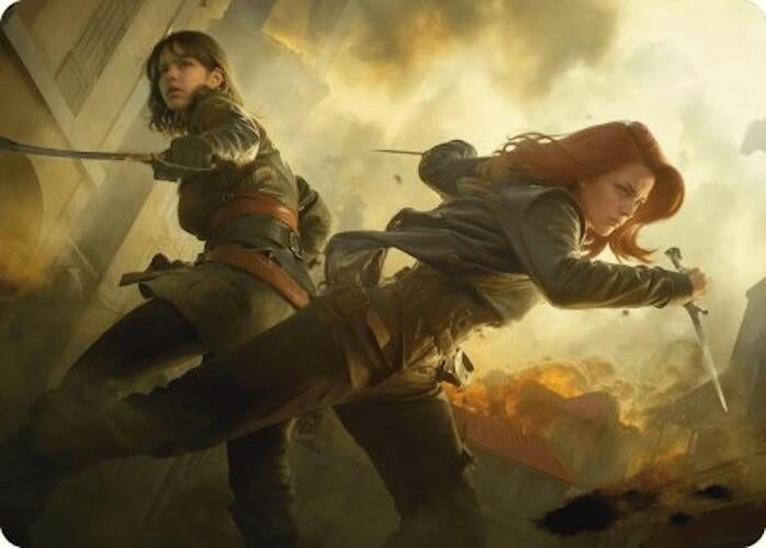Mary Read and Anne Bonny Art Card (7) [ASACR]