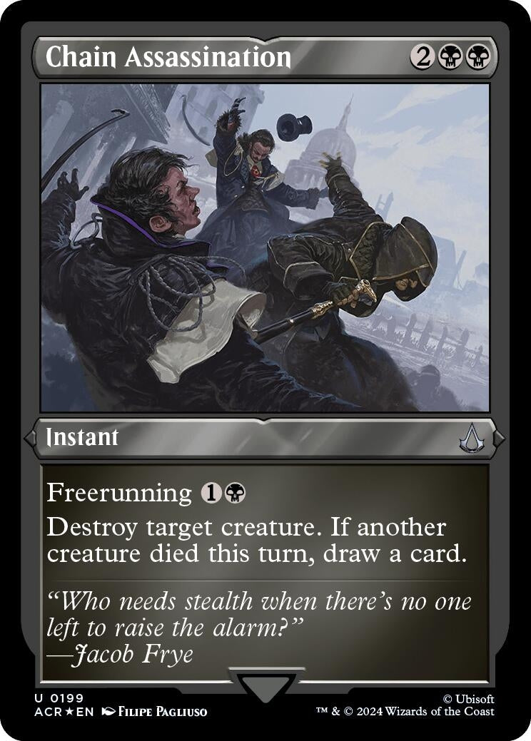 Chain Assassination Foil Etched (199) [ACR]