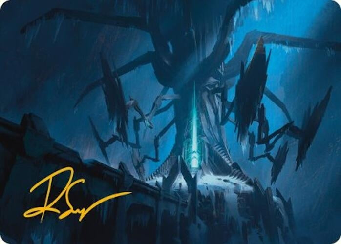 Yggdrasil Rebirth Engine Art Card Gold Stamped Signature (10) [ASACR]