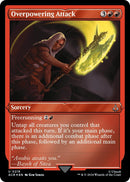 Overpowering attack Foil Etched (218) [ACR]