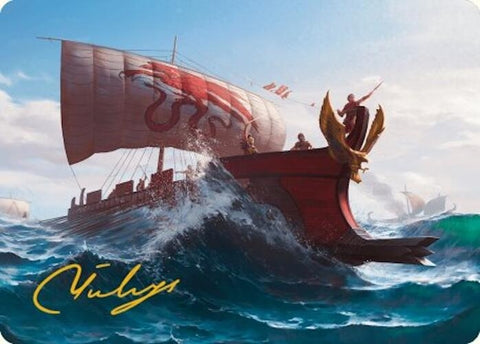 Adrestia Art Card Gold Stamped Signature (8) [ASACR]