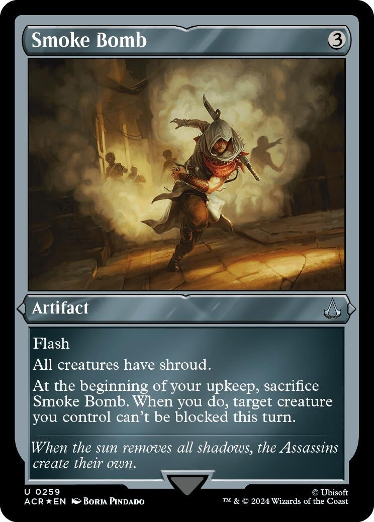 Smoke Bomb Foil Etched (259) [ACR]