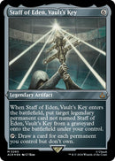 Staff of Eden Vaults Key Foil Etched (260) [ACR]