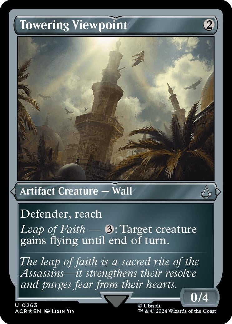 Towering Viewpoint Foil Etched (263) [ACR]