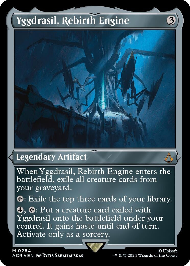 Yggdrasil Rebirth Engine Foil Etched (264) [ACR]