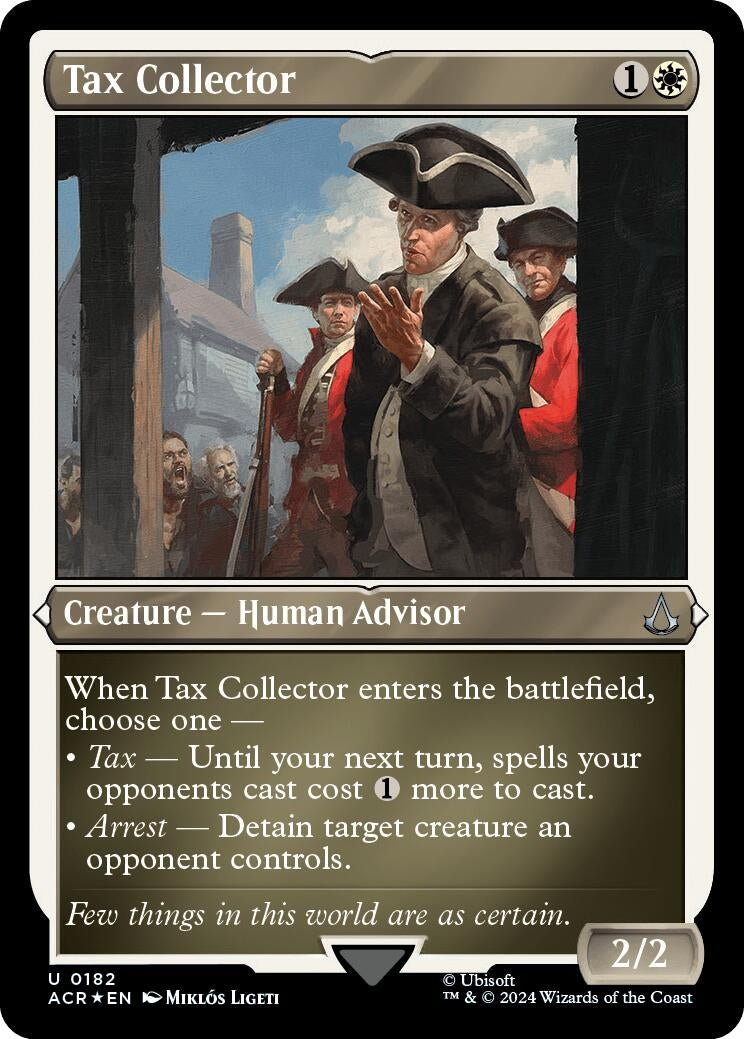 Tax Collector Foil Etched (182) [ACR]