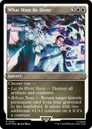 What Must Be Done Foil Etched (184) [ACR]
