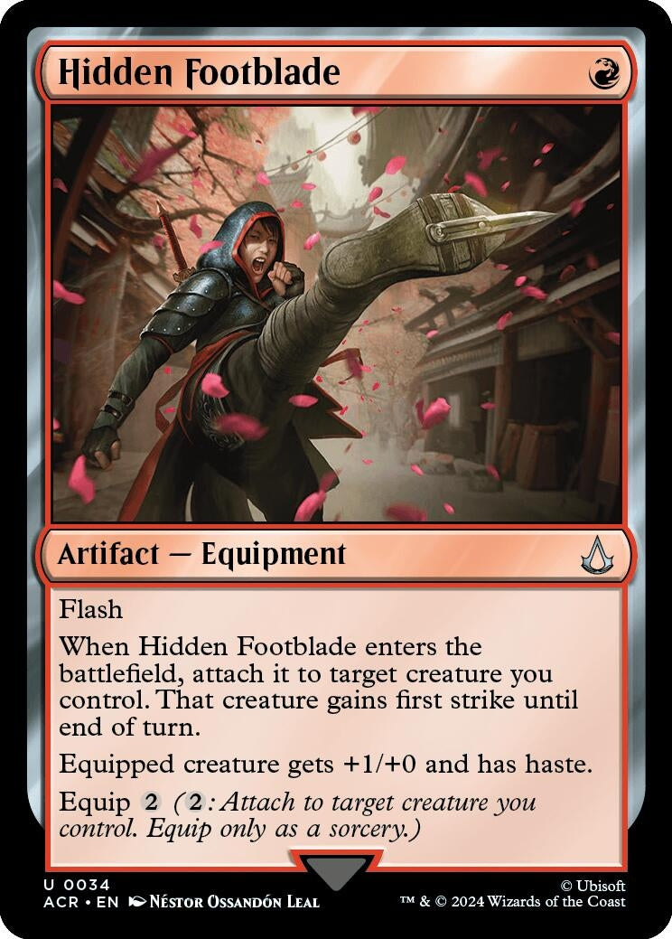 Hidden Footblade (34) [ACR]