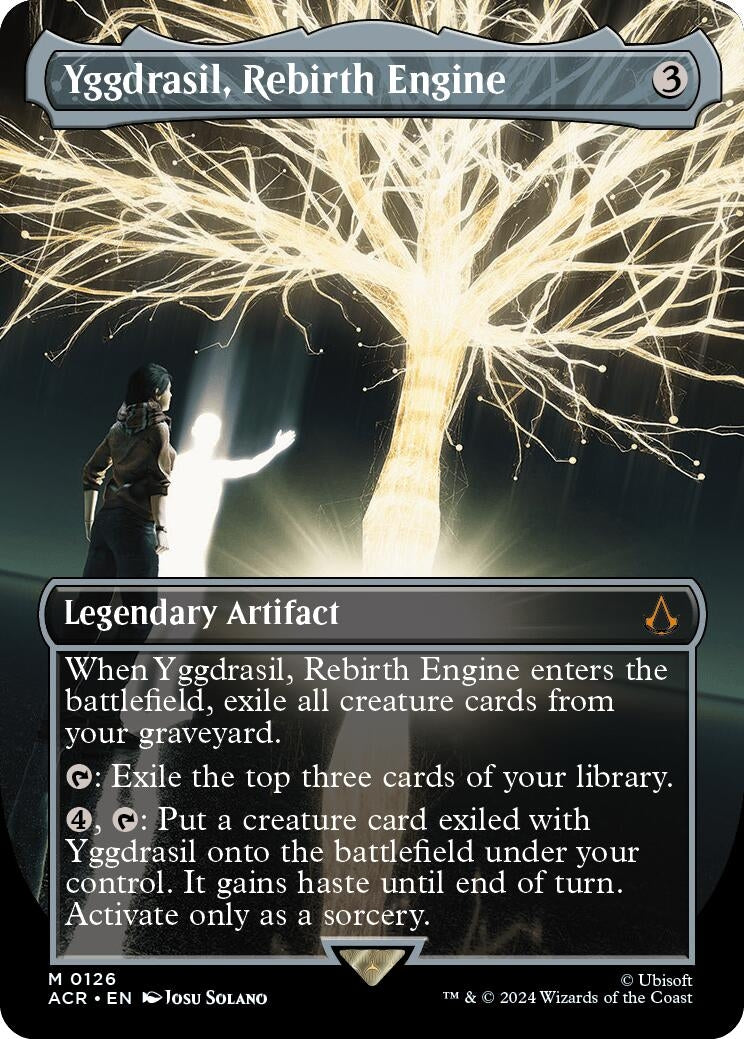 Yggdrasil Rebirth Engine Borderless (126) [ACR]