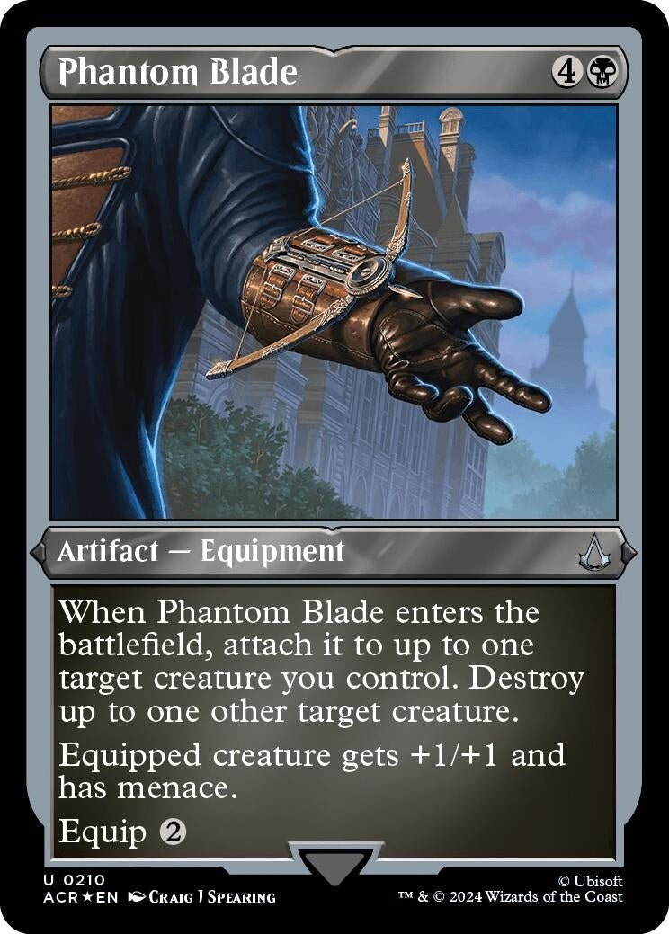 Phantom Blade Foil Etched (210) [ACR]