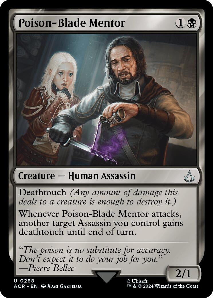 Poison Blade Mentor (288) [ACR]