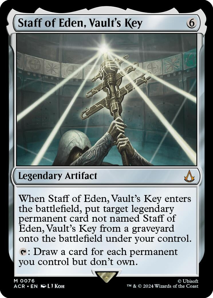 Staff of Eden Vaults Key (76) [ACR]