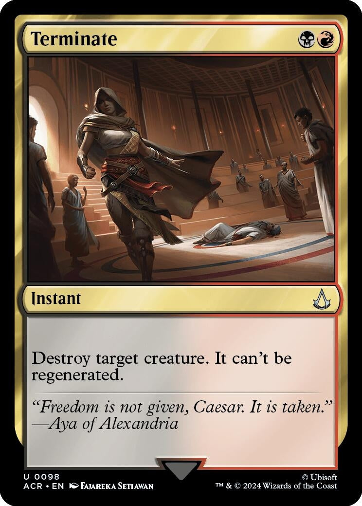 Terminate (98) [ACR]