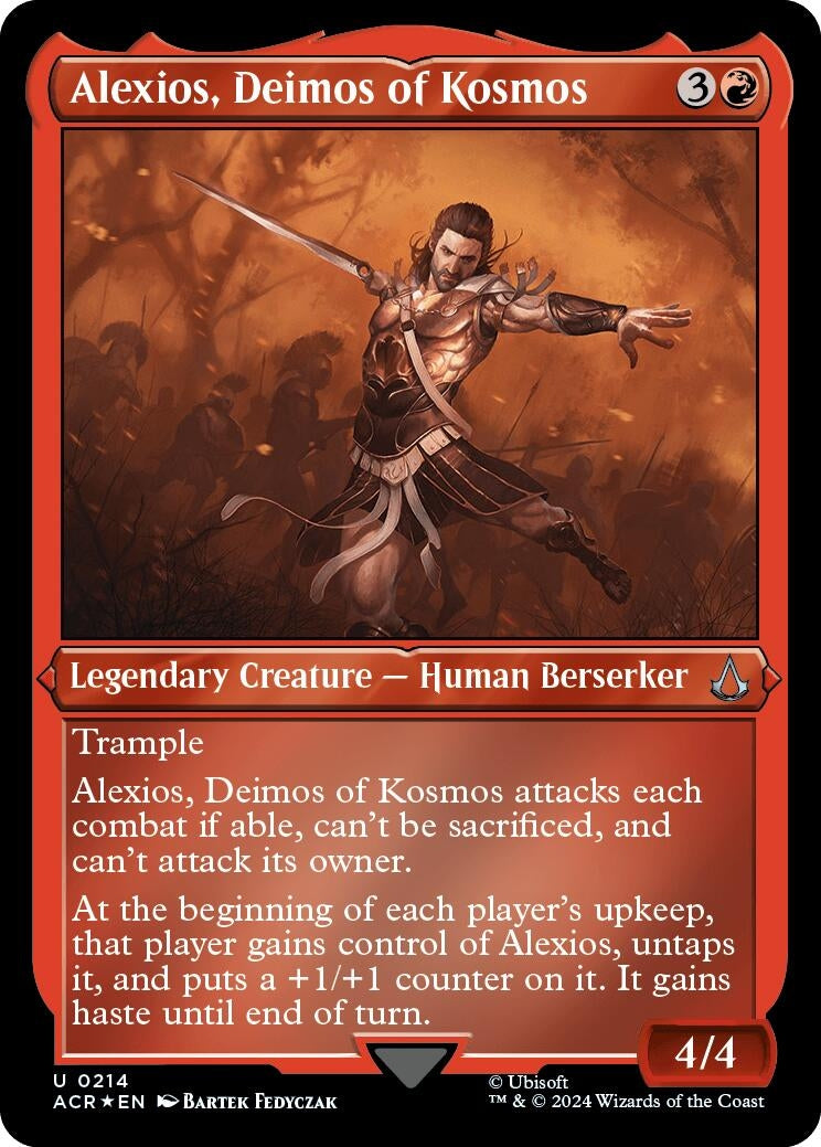 Alexios Deimos of Kosmos Foil Etched (214) [ACR]