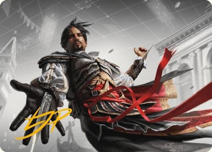 Ezio Auditore da Firenze Art Card Gold Stamped Signature (13) [ASACR]
