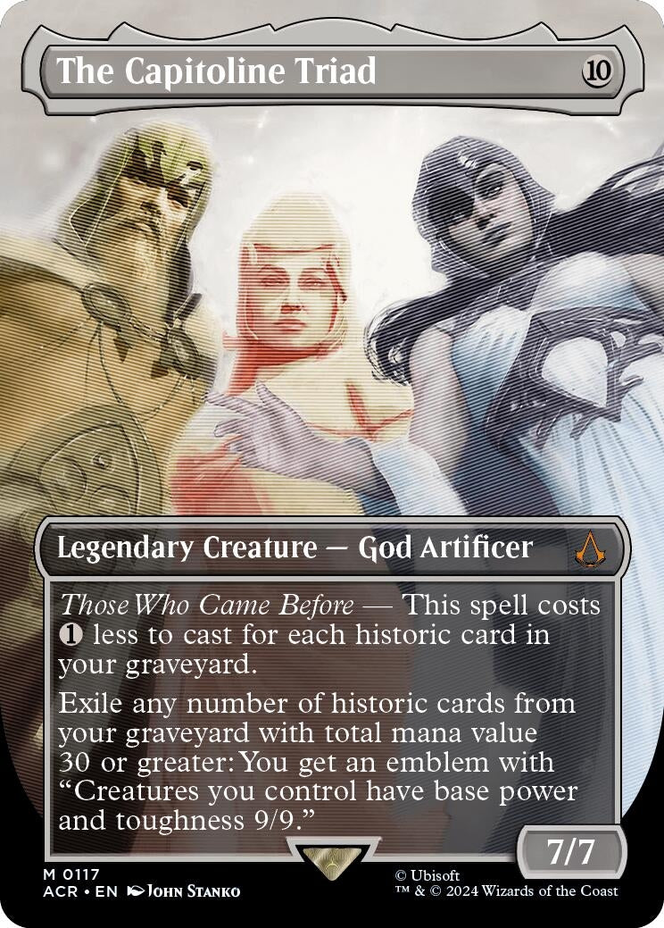 The Capitoline Triad Borderless (117) [ACR]