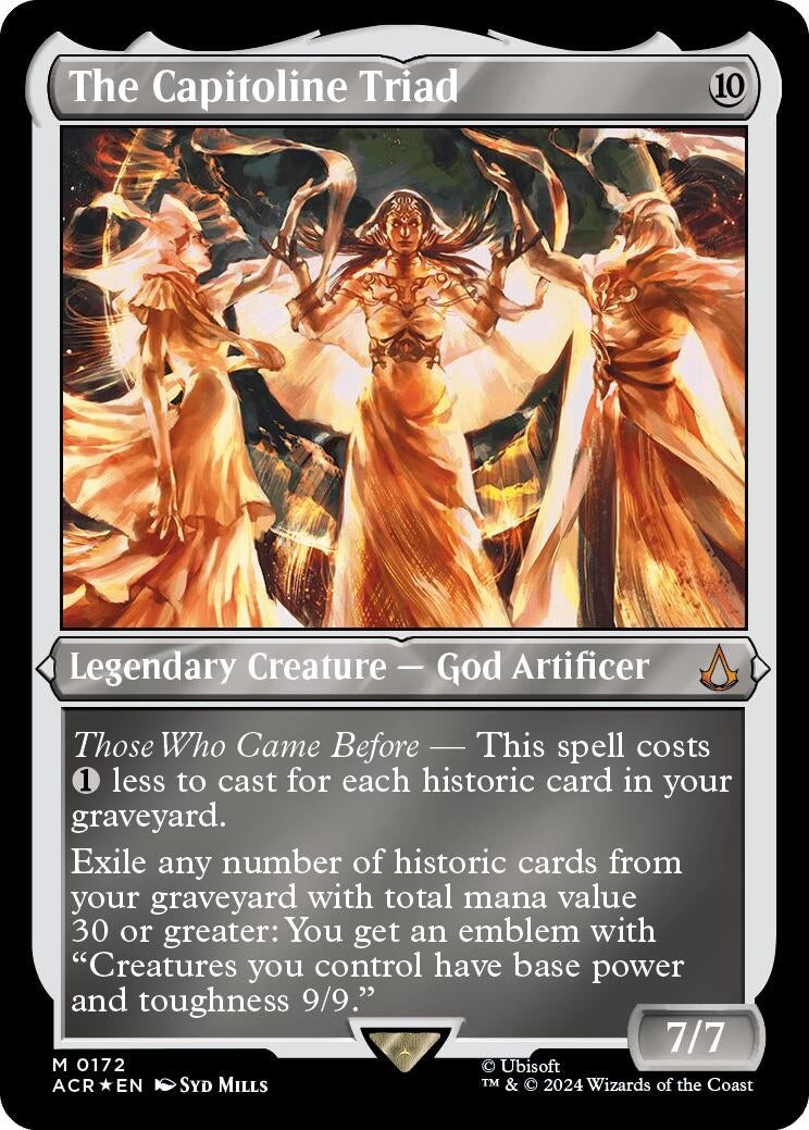 The Capitoline Triad Foil Etched (172) [ACR]