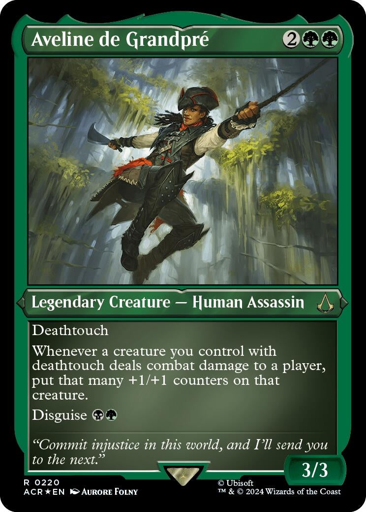 Aveline de Grandpre Foil Etched (220) [ACR]