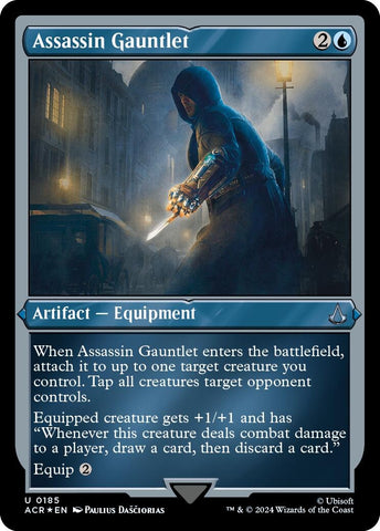 Assassin Gauntlet Foil Etched (185) [ACR]