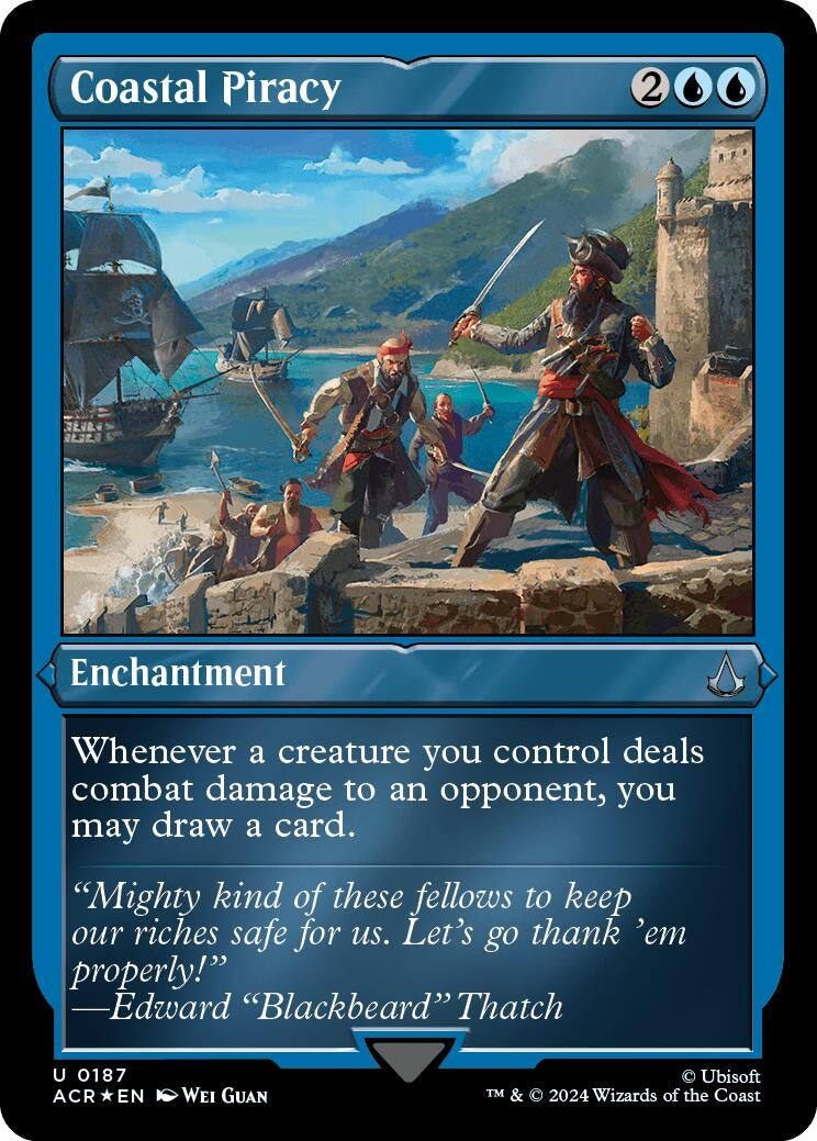 Coastal Piracy Foil Etched (187) [ACR]